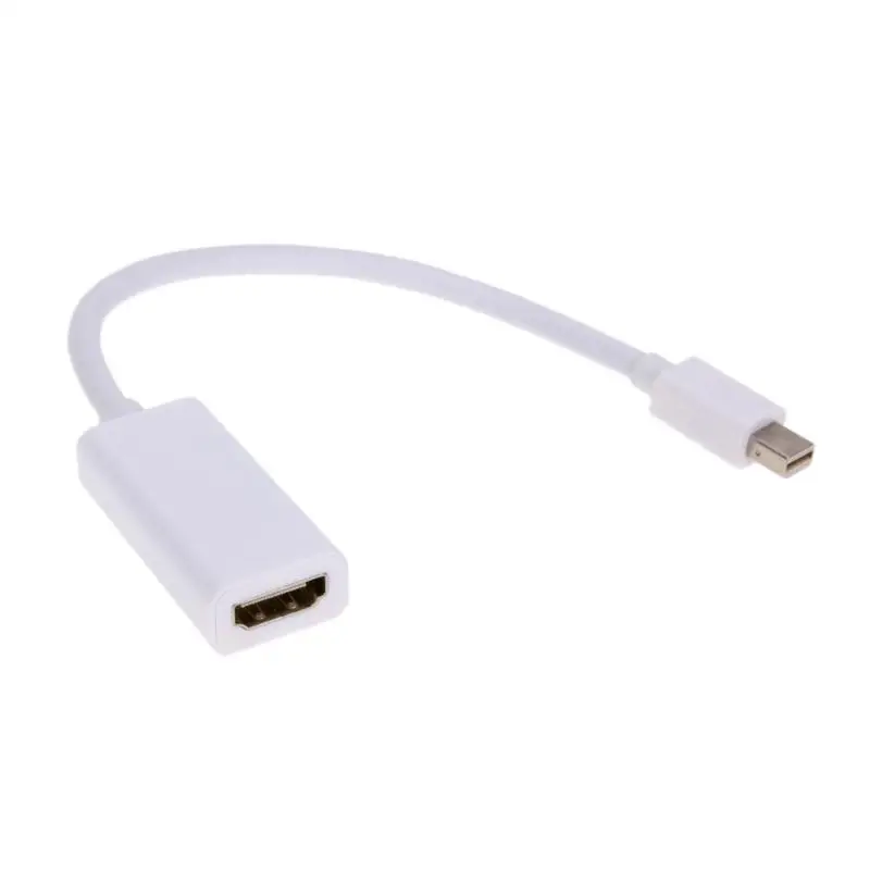 Мини кабель-переходник Displayport(папа) и HDMI типа «Мама»; 1080 P видео конвертер адаптер USB-кабель с вилкой Mini DP to HDMI адаптер Кабели Шнур провода линии; каблук 16 см