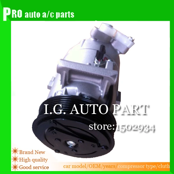for car nissan air conditioning compressor for car nissan Qashqai 1.6
