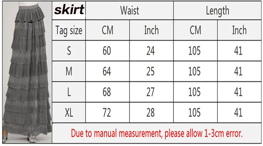 sizes