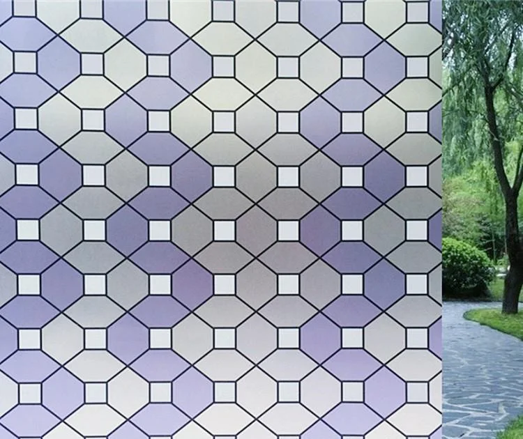 

Colours Self adhesive Glass Window Film decorative frosted privacy Decals Size 60cm/75cm/85cm*300cm