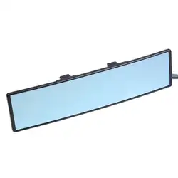 Автомобильное зеркало заднего вида автомобиля антибликовое синее зеркало автореверса назад парковка справки сзади зеркала Широкий