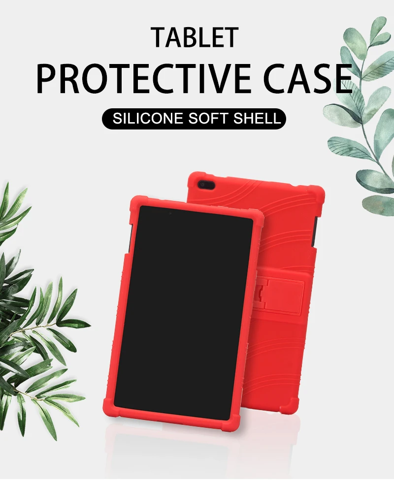 F Capa de Silicone 8 Polegada Tablet