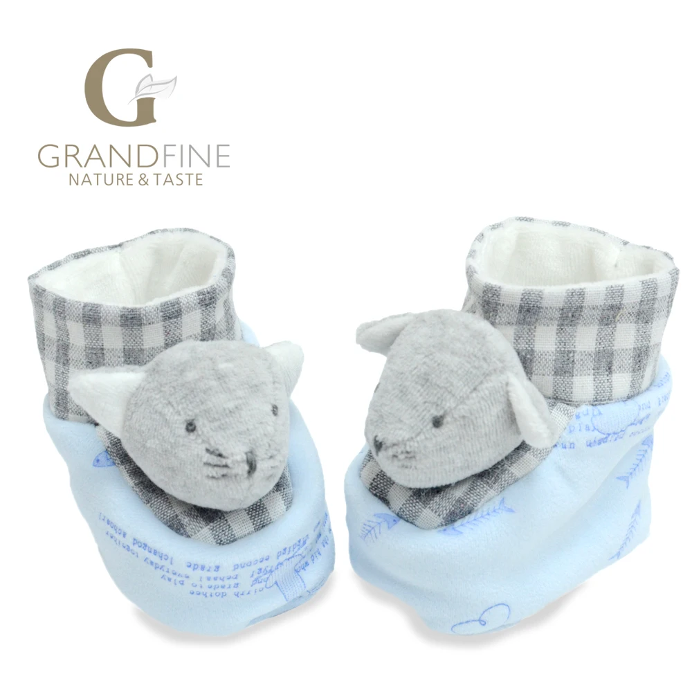 100 handmade high quality cute cat baby font b shoes b font plush toys for birthday