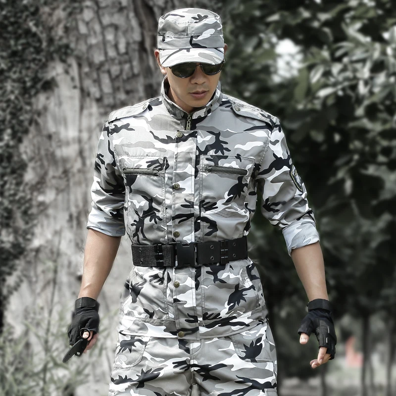 Men and Women's Snow Camouflage Ghillie Suit Tactical Clothing Multicam Uniform Men Outdoor Fishing Hunting Clothes Husband tactical suit ghillie suit