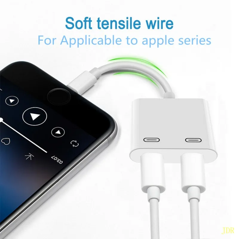 50 шт. для шт. apple Lightning Audio Charge Adapter товары