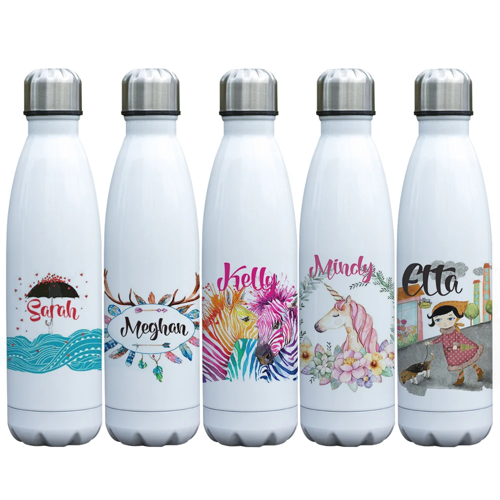 personalized thermos water bottles