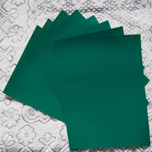 A4*8 шт) зеленый цвет ПУ виниловый гибкий теплопередача Винил для футболки пользовательские виниловые передачи плоттер для винила для теплового пресса CCF-GR603