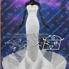 Сейлор Мун королева Серенити Косплей Костюм Красивый кристалл Хэллоуин Униформа вечерние платья наряд на заказ