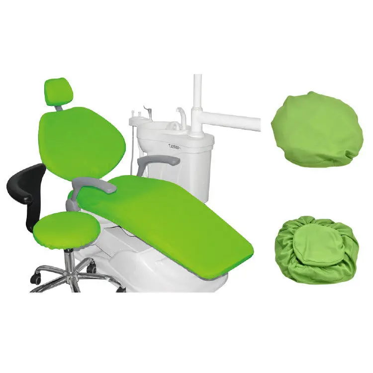 4 шт./компл. lycra зубной блок Чехлы для зубных сиденье стула Чехол для стула защитный чехол для зубного стула набор для защиты сиденья
