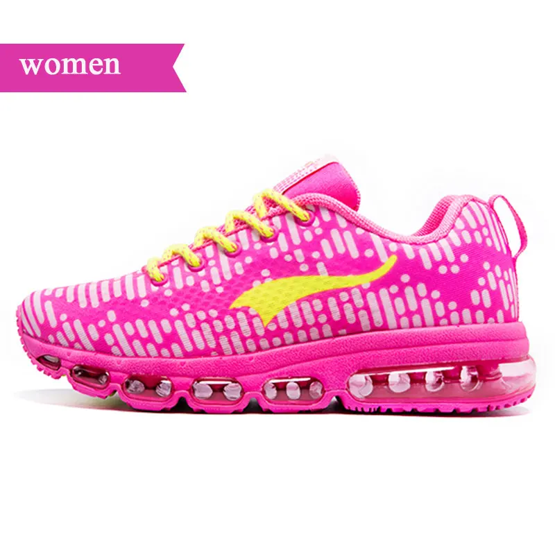 ONEMIX Wi Мужская прогулочная обувь дышащая zapatillas mujer deportiva мужские кроссовки спортивная уличная спортивная обувь розовый - Цвет: W-Rose