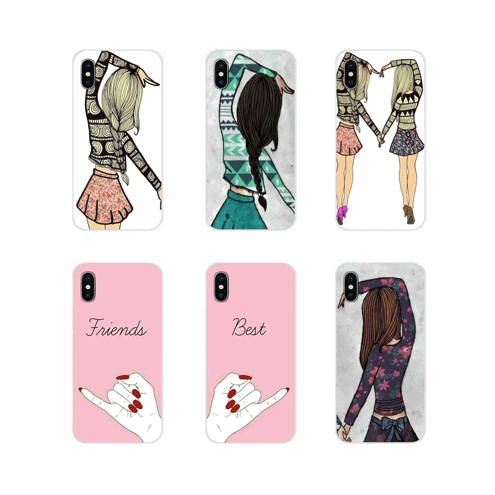 

For Xiaomi Redmi 4A S2 Note 3 3S 4 4X 5 Plus 6 7 6A Pro Pocophone F1 Accessories Phone Shell Covers Best Friends