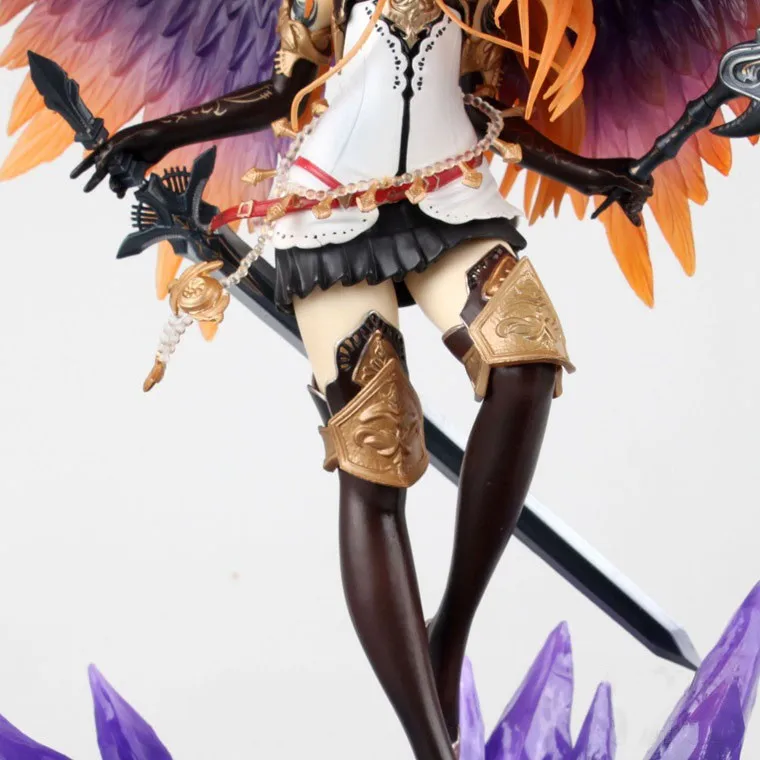 Горячая игра Аниме Kotobukiya Rage Of Bahamut Темный ангел Оливия Ани статуя 29 см ПВХ фигурка игрушка свободный подарок коллекция кукла