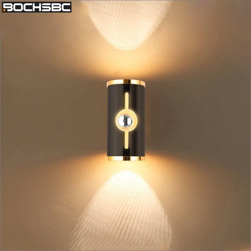BOCHSBC Modern Aluminium Alloy Wall Lamp for Bedroom Dining Room Stairs Light Fixtures LED Sconce Indoor Lighting | Освещение