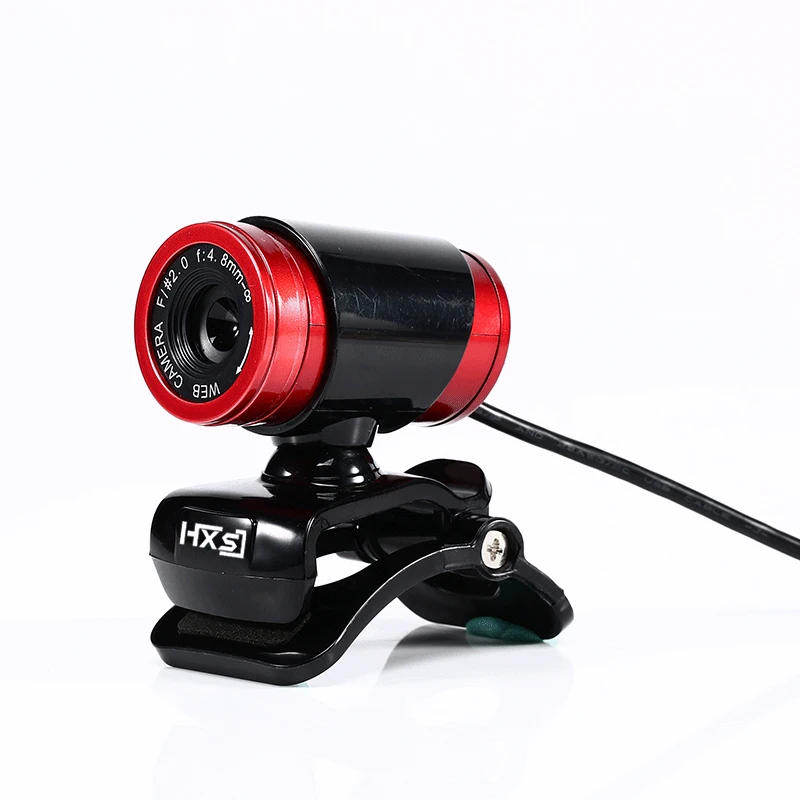 HXSJ A860 HD веб-камера 12,0 М пикселей CMOS USB веб-камера Цифровое видео HD встроенный микрофон 360 градусов Rotaion Clip-on камера