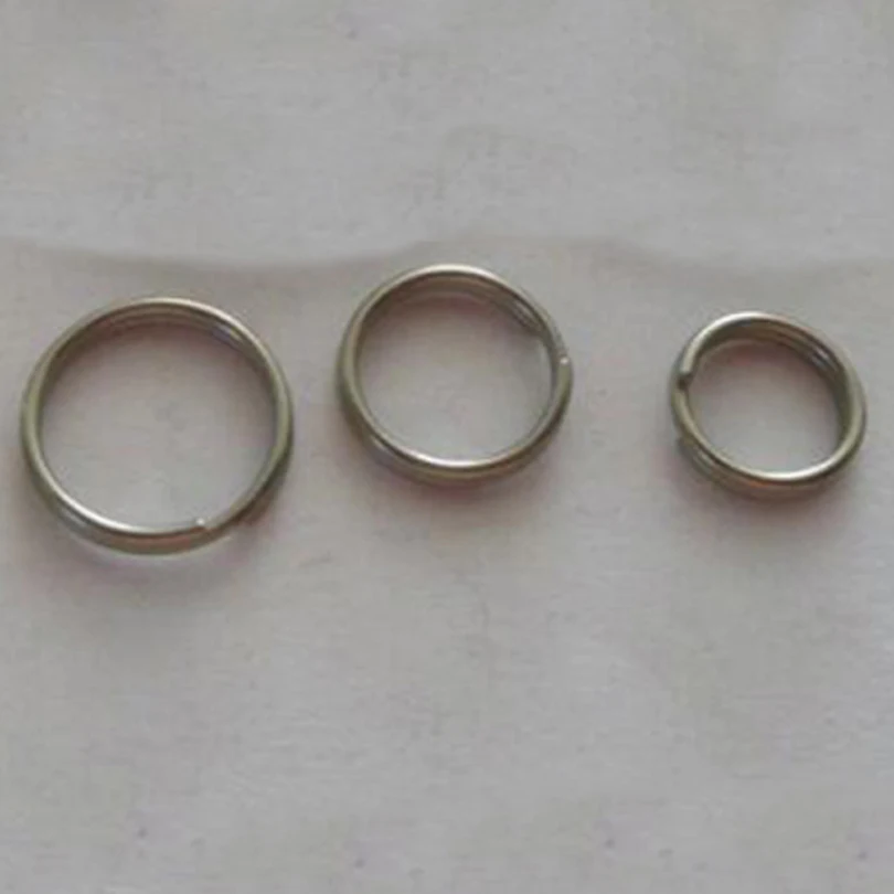 10 шт. титановый брелок раздельный EDC аксессуары FW136|titanium keyring|key ring circlekey |