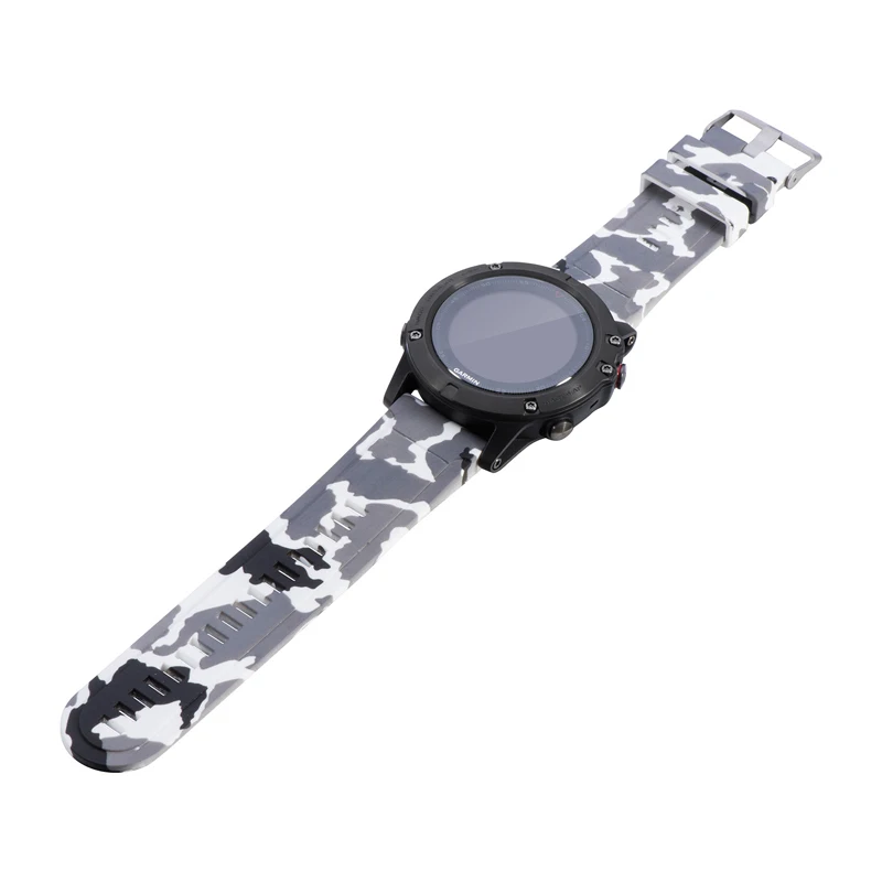 

Colorized Printing Silicone Quick Replacement Wrist Band 20MM For Garmin Fenix 5S Smart Watch Bracelet Strap For Fenix 5S Plus