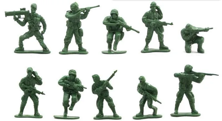 Солдатские игровые наборы, военная модель солдатского корпуса, экологически чистый пластик, развивающие игрушки