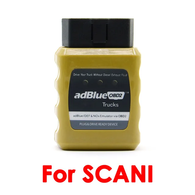 Adblue Эмулятор OBD2 грузовики эмуляция AdblueOBD2 вилка готовое устройство 8 грузовиков для Volvo/Iveco - Цвет: For SCANIA