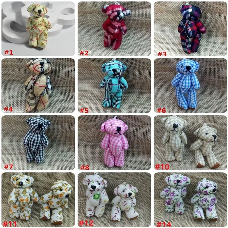 6cm cloth teddy bear 26-1