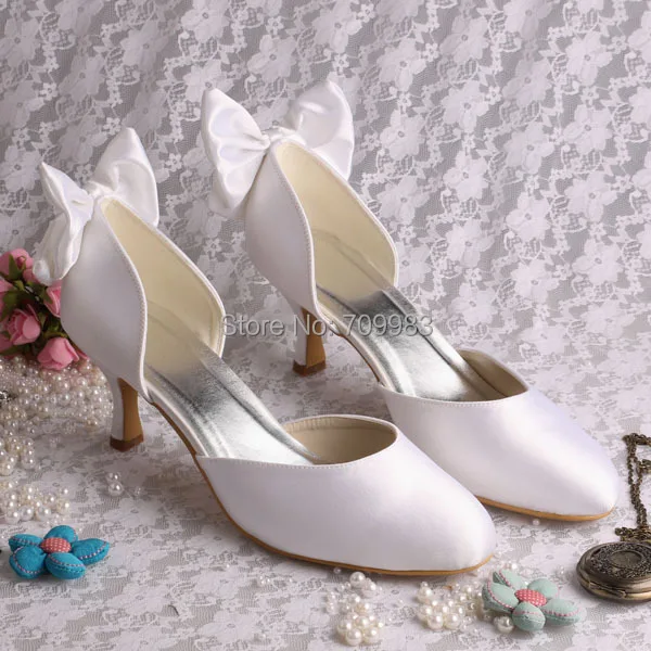 12 colores ) blanco bellas damas zapatos de vestir de novia blanca