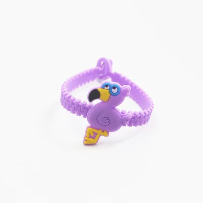 12 шт/lotCartoon animal bracelet, подарок на день рождения, подарки, разноцветный браслет с животными, подарок для гостей на день рождения - Цвет: design 8