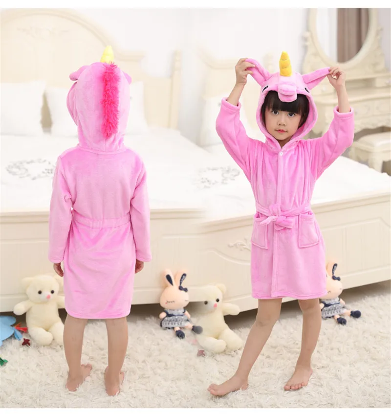 Пижамы для маленьких мальчиков и девочек, осенне-зимние детские фланелевые пижамы с забавными рисунками животных для детей 4, 6, 8, 10, 12 лет