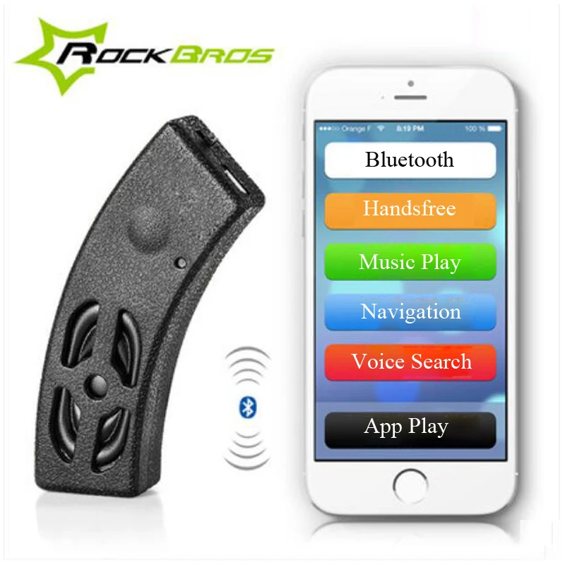 RockBros Riding Bike Accessories Helmet Audio Music Play Handsfree Cycling Parts Voice Navigation Function | Спорт и развлечения