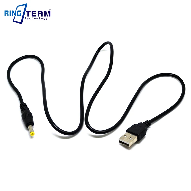 80 см мощность USB Кабель зарядного устройства DC 4,0 мм разъем DC4017 Зарядка для psp 100 psp 110 игровой плеер 5V2A+ номер отслеживания