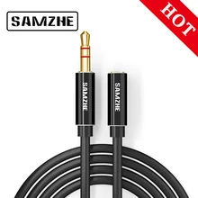 SAMZHE 3.5 mm Audio Extension Cord Aux Cable Extender Male to Female Audio Aux Cord for Headphone Amplifier Laptop Music Player