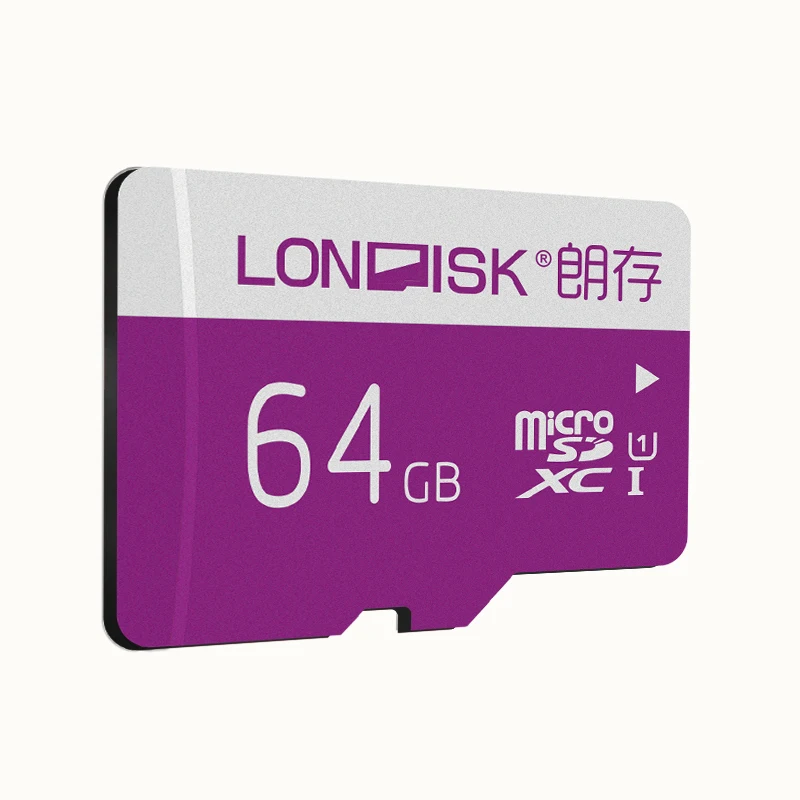 LONDISK 10 Pack micro SD карты 64 Гб класс (C10) UHS I (U1)/UHS (U3) карта памяти microSDHC с sd адаптером (10