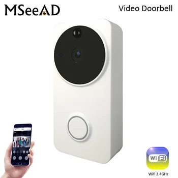 

Wireless WiFi Video Doorbell Camera IP Ring Door bell Two Way Audio Motion Detection APP Control iOS Android Battery Powered