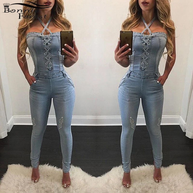 Popular Sexy Denim Jumpsuit-Buy Cheap Sexy Denim Jumpsuit lots from ...