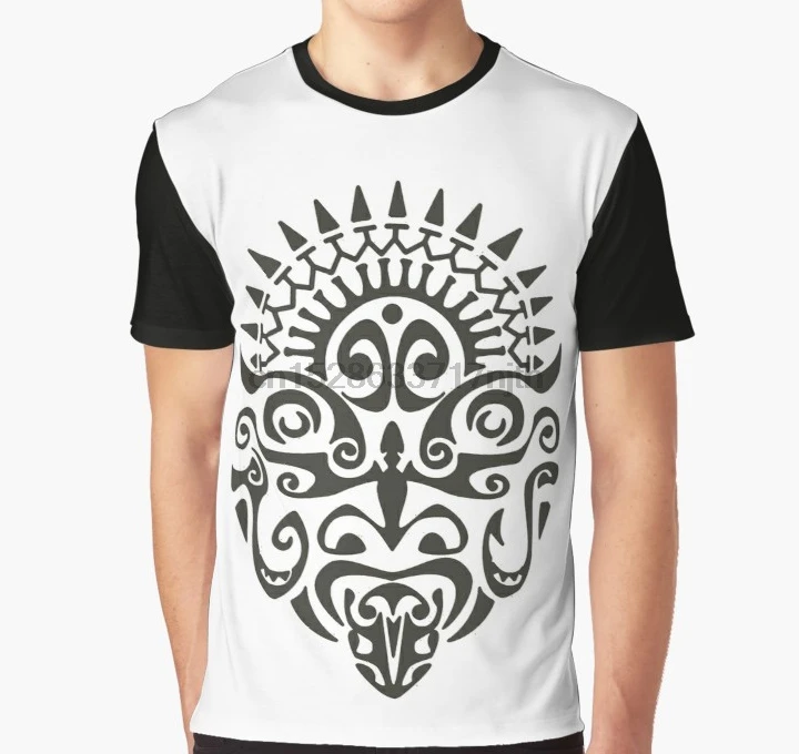 

All Over Print 3D Tshirt Designer Skull T Shirts Maori 1 Full Print Big print Graphic T Shirt