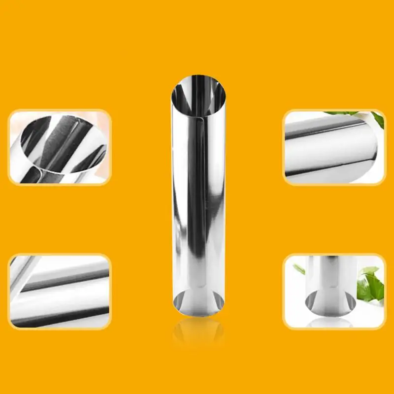 12pcs Cannoli Forms Cake Horn Mold Stainless Steel Cannoli Tubes shells Cream Horn Mold Pastry Baking Mold