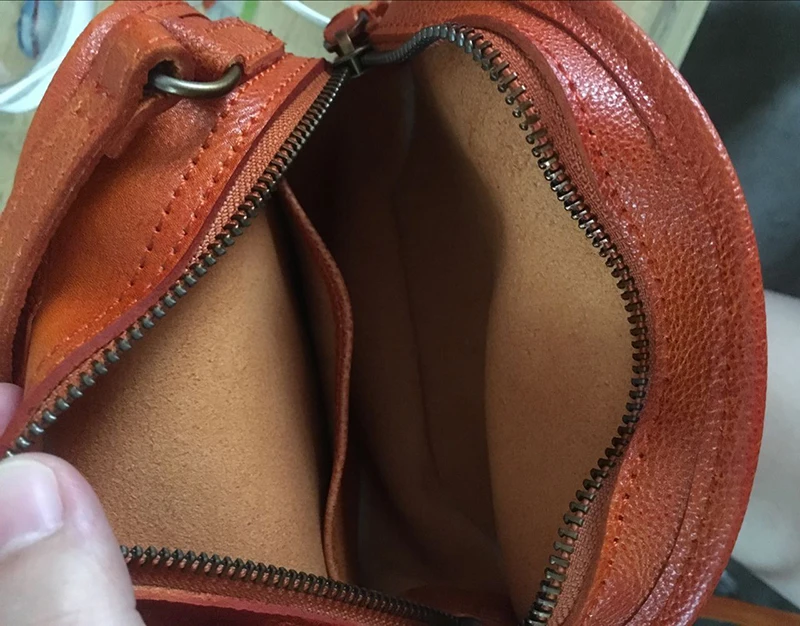 Натуральная кожа женские сумки через плечо женская сумка через плечо Мягкая Повседневная сумка из воловьей кожи Винтажная летняя круглая мини-сумка