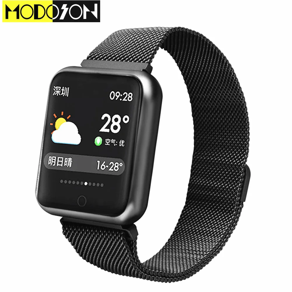 MODOSON Smart Watch Bluetooth Smartwatch P68 Bracelet Band