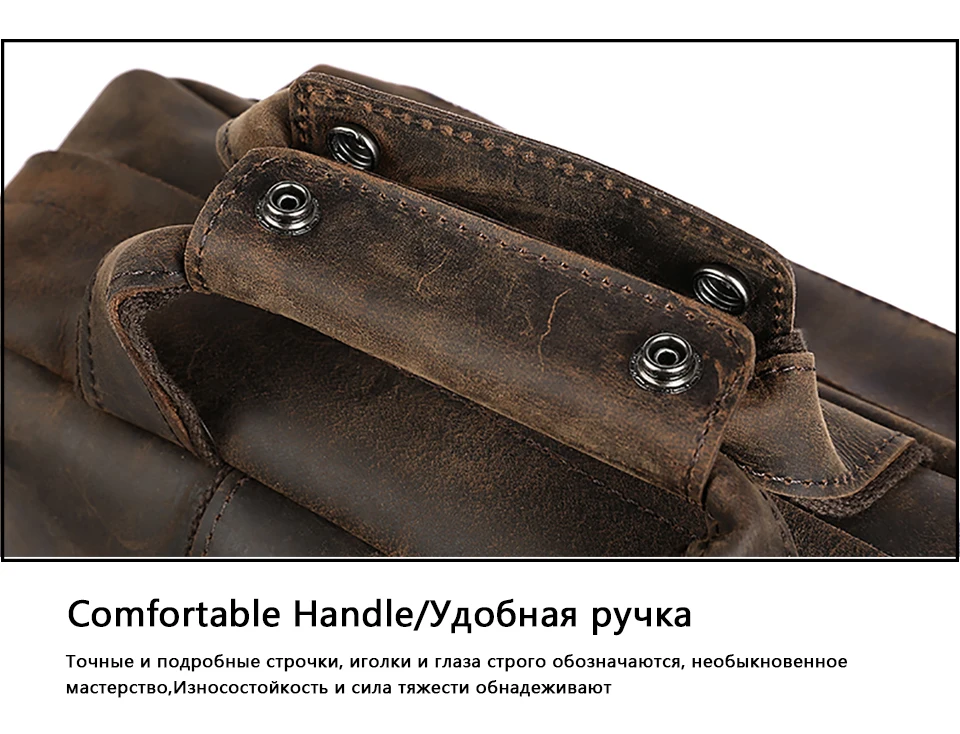 -3_06MVA Men's Backpack Vintage Bag Men Genuine Leather Anti Theft Backpack for Laptop Travel Backpacks Casual Schoolbag Gifts 3506