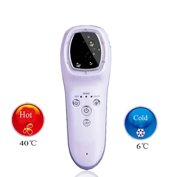

Ultrasonic Cryotherapy Hot Cold Hammer Face Skin Lifting LED Light Photon Massager Wrinkle Remover Facial Skin Care Tool Machine