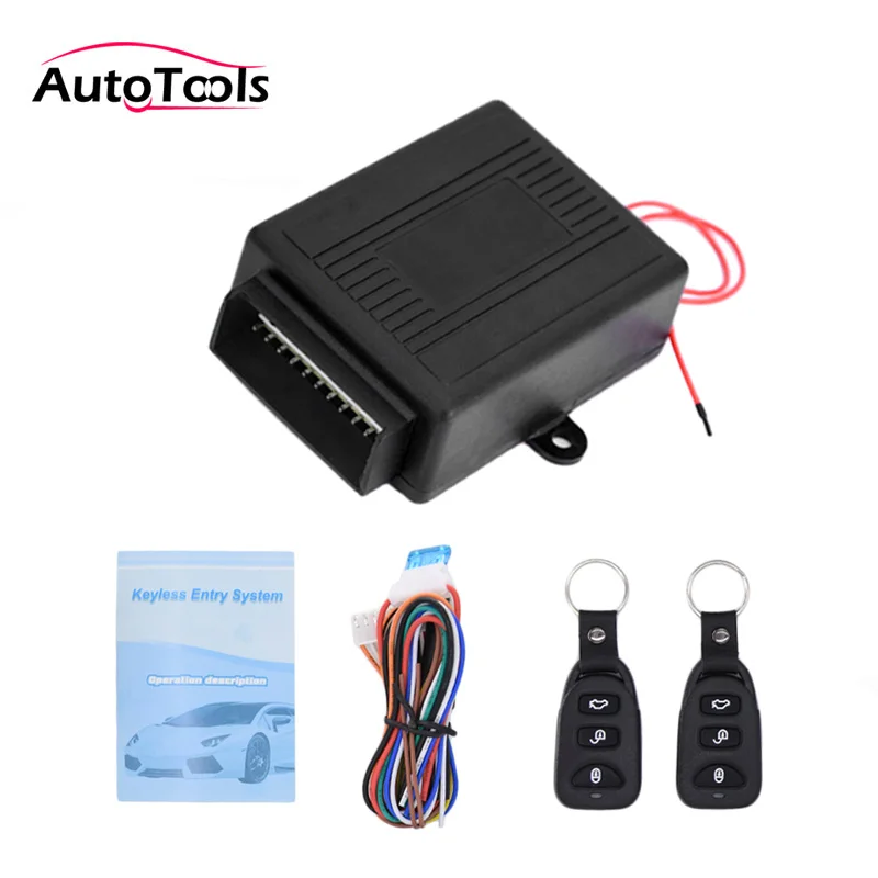 10pcs/lot 433.92MHz Universal Car kits Vehicle Central Remote Kit Door
