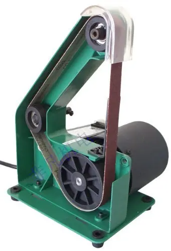 Belt Sander Sanding Machine Polisher 350W 220V Woodworking Metal Grinding Chamfering Machine Knife Grinder Motor 
