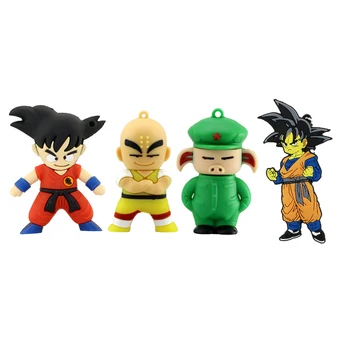 

Cute Cartoon Goku Kuririn Gifts Pen Drive 16GB 32G Dragon Ball Usb Flash Drive Pendrive Memory Stick Storage Mini USB Flash Card