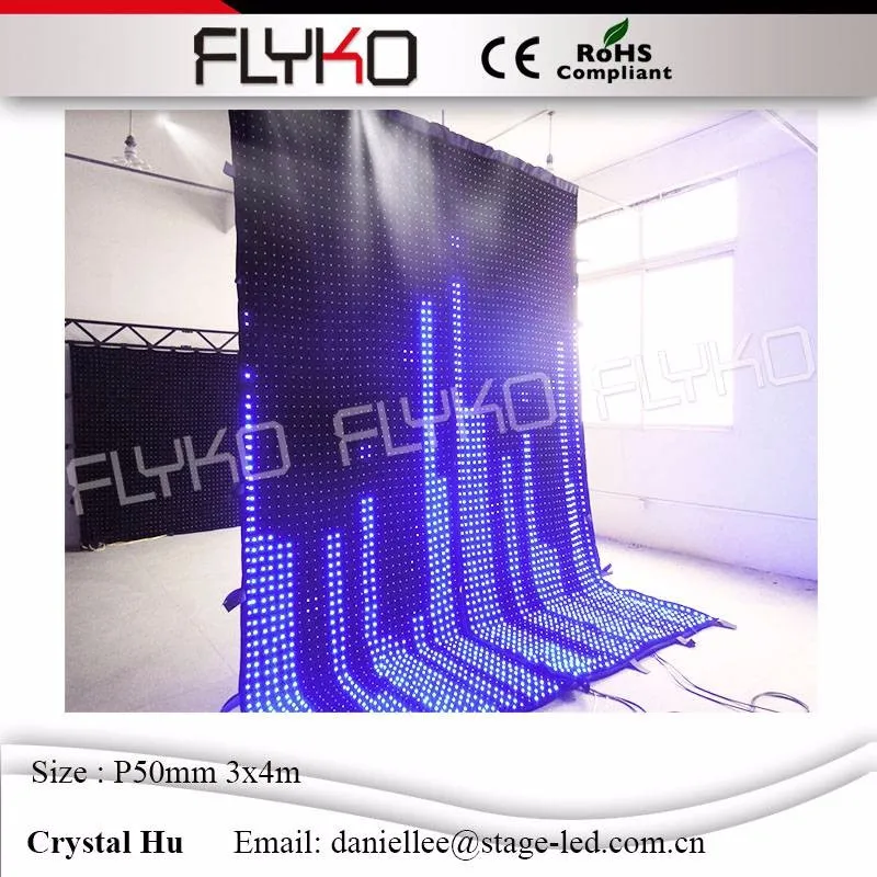 LED video curtain356