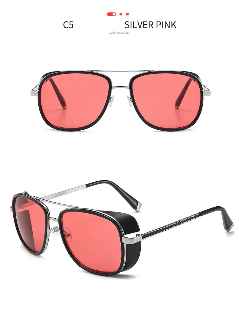 EASTWAY градиентные женские солнцезащитные очки в стиле стимпанк винтажные очки круглые мужские солнцезащитные очки Брендовые Модные