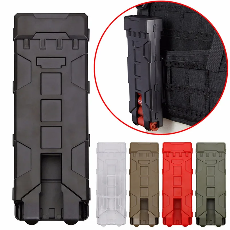 

Ammo Bag 10 Rounds 12GA 12 Gauge Ammo Shells Hunting Case Accessories Reload Magazine Pouches Airsoft Box