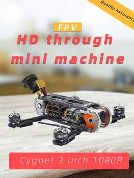 

GEPRC GEP-CX Cygnet 145mm 3 Inch Stable F4 20A 48CH RunCam Split Mini 2 1080P HD Camera 4500kv Motor RC FPV Racing Drone BNF PNP
