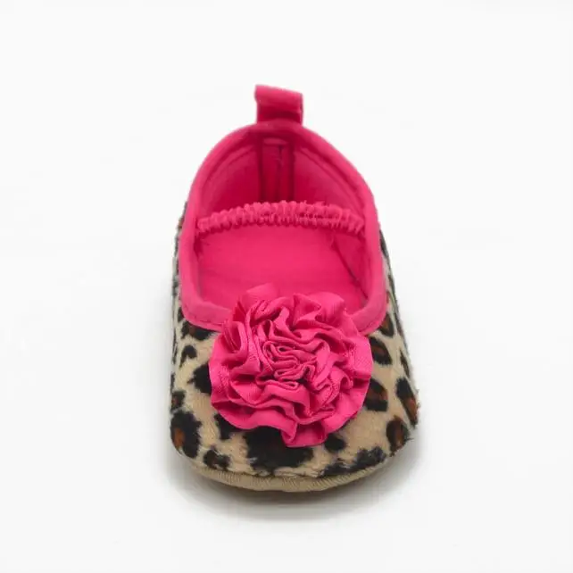 LONSANT обувь для маленьких девочек; г.; обувь для маленьких девочек с леопардовым принтом и цветами на мягкой подошве; обувь для начинающих ходить; Прямая поставка;