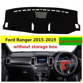 

TAIJS car dashboard cover for Ford Ranger 2015-2019 without storage box right hand drive Auto dashboard mat pad for Ranger 15-19