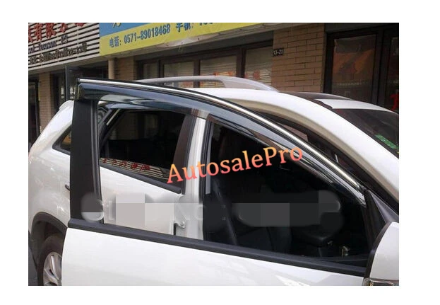//////// 2011 ~ on Chrome Door Sun Visor Molding For Chevrolet Orlando