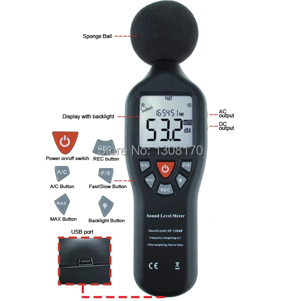 4-innovative-life-sound-level-meter-SLM-25-Parts