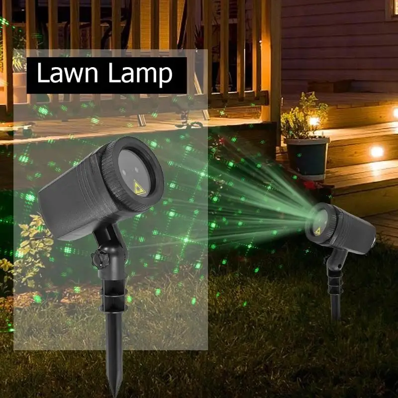 

12 Patterns Starry Sky LED Laser Projector Outdoor Garden Landscape Light